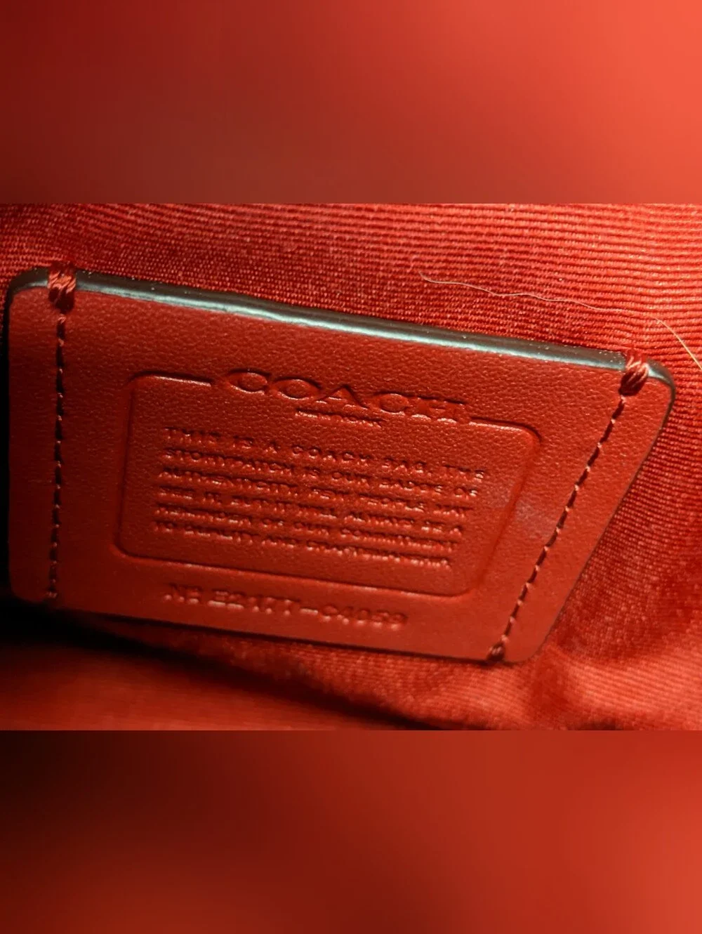 Coach bag style